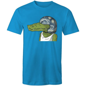 Men's Crocodile With Helmet T-shirt
