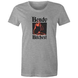 Women's Bendy Bitches Yoga T-shirt