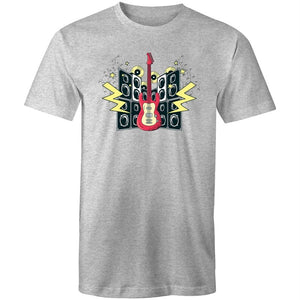 Men's Electric Guitar And Speaker T-shirt