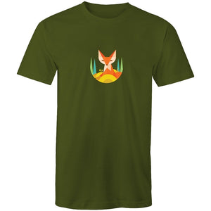 Men's Geometric Fox T-shirt