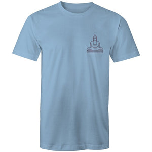 Men's Meditating Buddha Pocket T-shirt