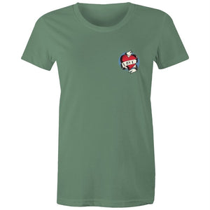 Women's Love Pocket Badge T-shirt