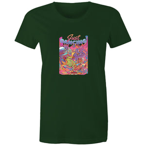 Women's Just Dancing Colourful T-shirt