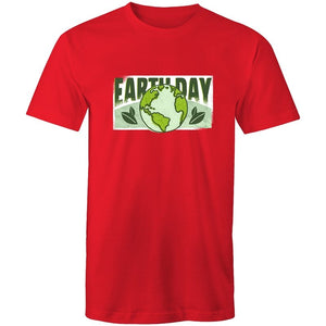 Men's Earth Day Green Logo T-shirt