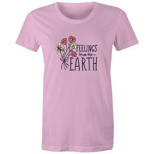 Women's Feelings From Earth T-shirt