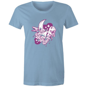 Women's Floral Dinosaurs T-shirt