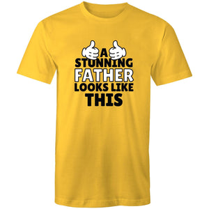Men's Stunning Father Funny T-shirt