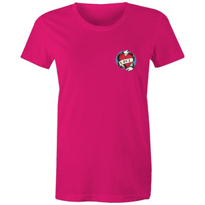 Women's Love Pocket Badge T-shirt