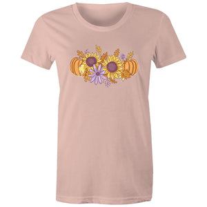 Women's Autumn Flower Bouquet T-shirt