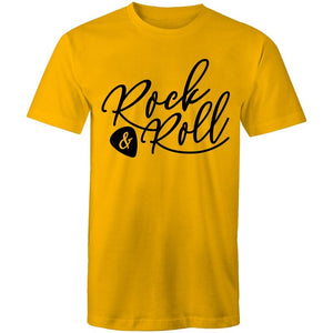 Men's Classic Rock And Roll Logo T-shirt