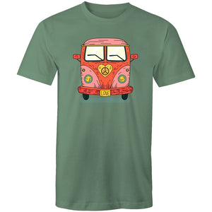 Men's Hippie Love Bus T-shirt