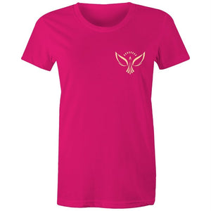 Women's Peace Phoenix Pocket T-shirt