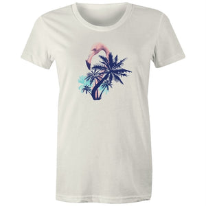 Women's Flamingo Beach T-shirt