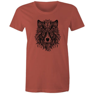 Women's Tribal Wolf T-shirt