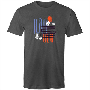 Men's Featured Abstract Stroke T-shirt
