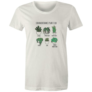 Women's Low Maintenance Plants T-shirt