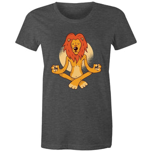 Women's Meditating Lion T-shirt
