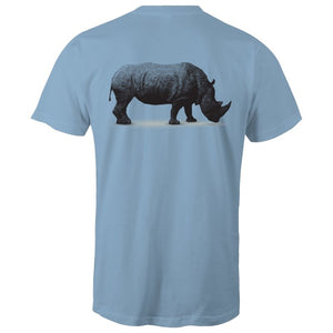 Men's Lineal Globe With Rhino Back T-shirt