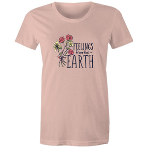 Women's Feelings From Earth T-shirt