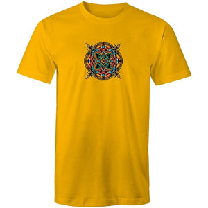 Men's Indian Mandala Pattern T-shirt