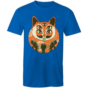Men's Trippy Cat Alien T-shirt