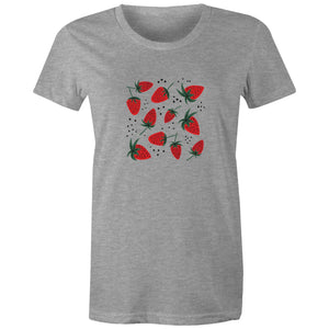 Women's Strawberry Fruit T-shirt