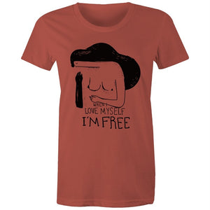 Women's When I Love Myself I'm Free T-shirt