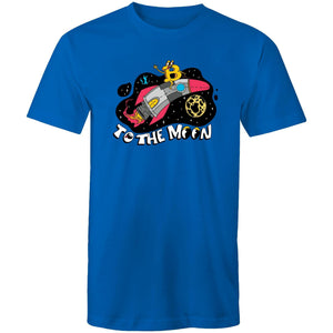 Men's Bitcoin Rocket T-shirt