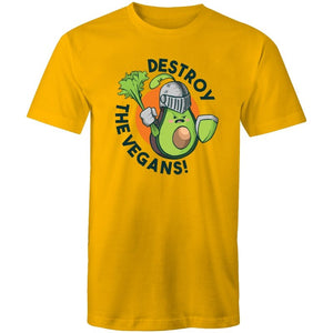 Men's Destroy The Vegan's T-shirt