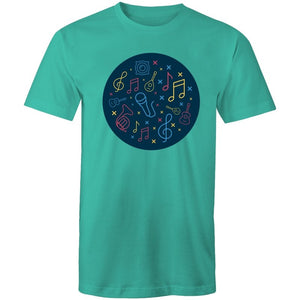 Men's Circular Music T-shirt