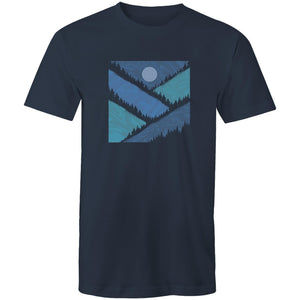 Men's Geometeric Mountains T-shirt