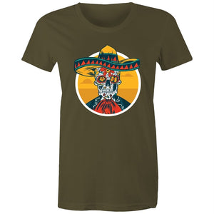 Women's Mexican Sugar Skull T-shirt