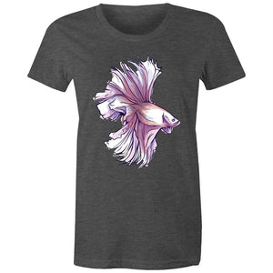 Women's Water coloured Fish T-shirt