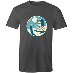 Men's LifeGuard Tower Beach T-shirt