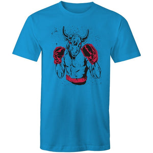 Men's Boxing Bull Art T-shirt