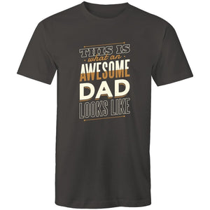Men's This Is What An Awesome Dad Looks Like T-shirt