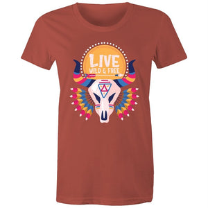 Women's Live Wild & Free T-shirt