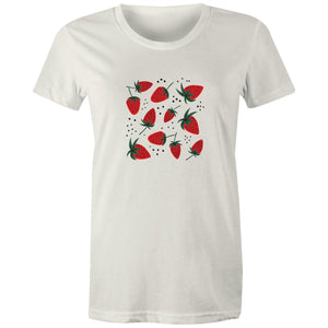 Women's Strawberry Fruit T-shirt