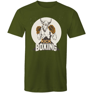 Men's Kick Boxing Bull T-shirt