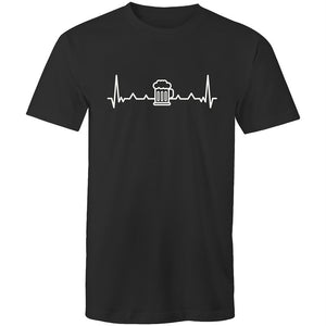 Men's Beer Heart Beat T-shirt
