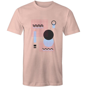 Men's Abstract Grid T-shirt