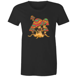 Women's Funky Mushroom T-shirt