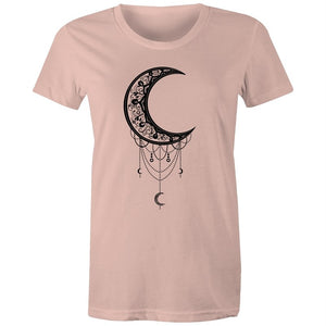 Women's Floral Moon T-shirt