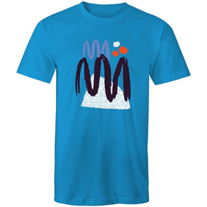 Men's Abstract Chest T-shirt