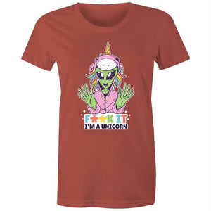 Women's Funny I'm A Unicorn T-shirt