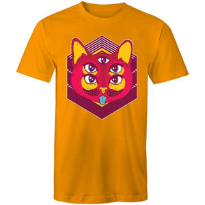 Men's Psychedelic Cat Eyes T-shirt