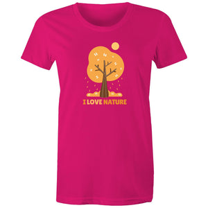 Women's I Love Nature T-shirt