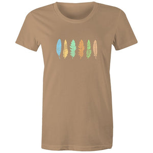 Women's Feather Print T-shirt