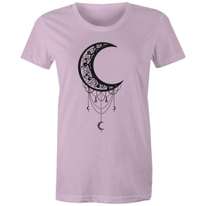 Women's Floral Moon T-shirt