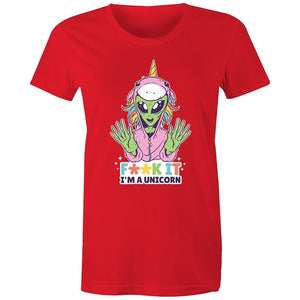 Women's Funny I'm A Unicorn T-shirt